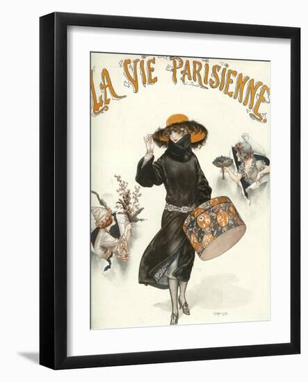 Lavie Parisienne Hatbox-null-Framed Giclee Print