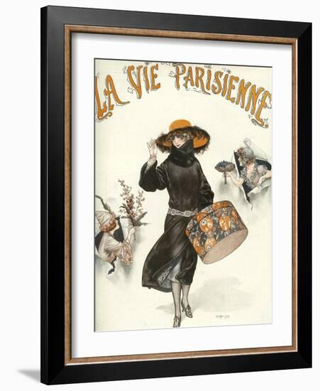 Lavie Parisienne Hatbox-null-Framed Giclee Print