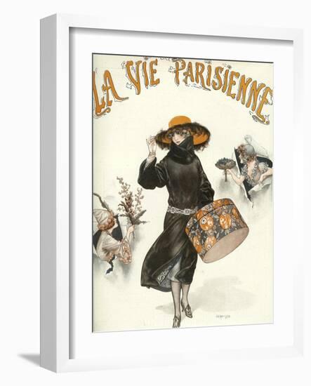 Lavie Parisienne Hatbox-null-Framed Giclee Print