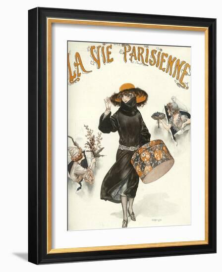 Lavie Parisienne Hatbox-null-Framed Giclee Print