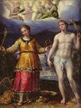 Venus and Cupid, 1592 (Oil on Canvas)-Lavinia Fontana-Giclee Print