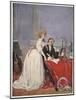 Lavoisier and His Wife, Copy by Boris Mestchersky-Jacques-Louis David-Mounted Giclee Print