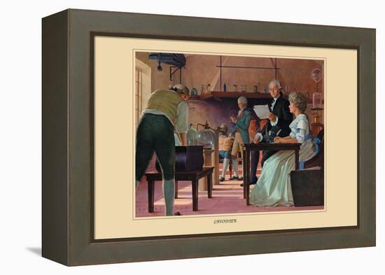 Lavoisier-Robert Thom-Framed Stretched Canvas