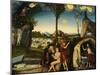 Law and Grace-Lucas Cranach the Elder-Mounted Giclee Print