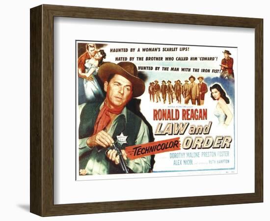 Law and Order, 1953-null-Framed Premium Giclee Print