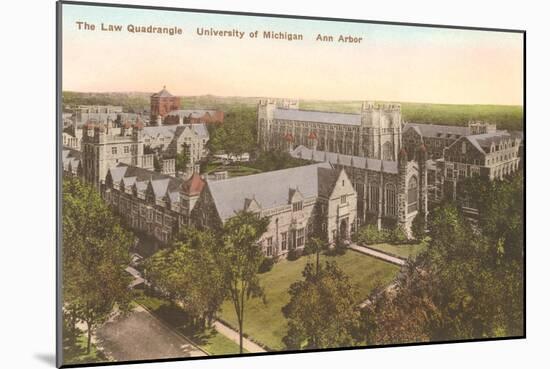 Law Quadrangle, University, Ann Arbor, Michigan-null-Mounted Art Print
