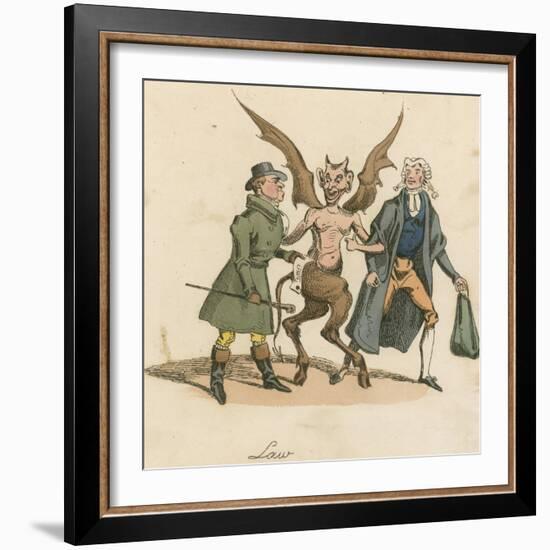 Law-null-Framed Giclee Print