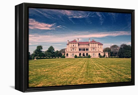 Lawn at The Breakers Newport Rhode Island-null-Framed Stretched Canvas