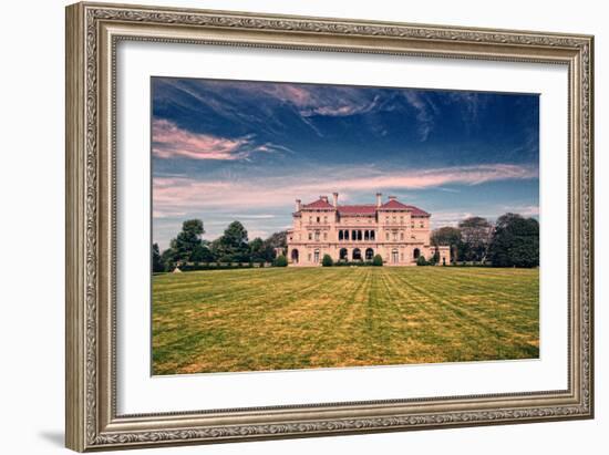 Lawn at The Breakers Newport Rhode Island-null-Framed Photo