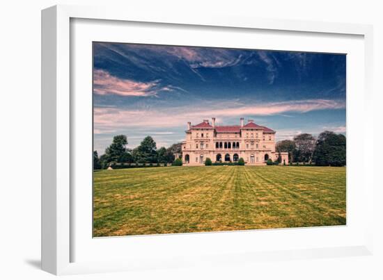 Lawn at The Breakers Newport Rhode Island-null-Framed Photo