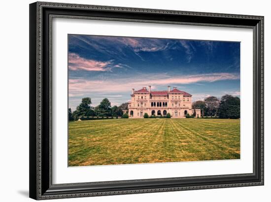 Lawn at The Breakers Newport Rhode Island-null-Framed Photo