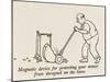 Lawn Mower Protector-William Heath Robinson-Mounted Art Print