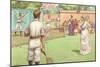 Lawn Tennis Being Played in the Victorian Age-Pat Nicolle-Mounted Giclee Print