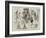Lawn-Tennis Championship Matches at Wimbledon-null-Framed Giclee Print
