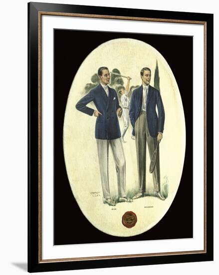 Lawn Tennis Fashions-The Vintage Collection-Framed Premium Giclee Print