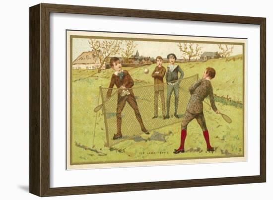 Lawn Tennis-null-Framed Giclee Print