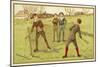 Lawn Tennis-null-Mounted Giclee Print