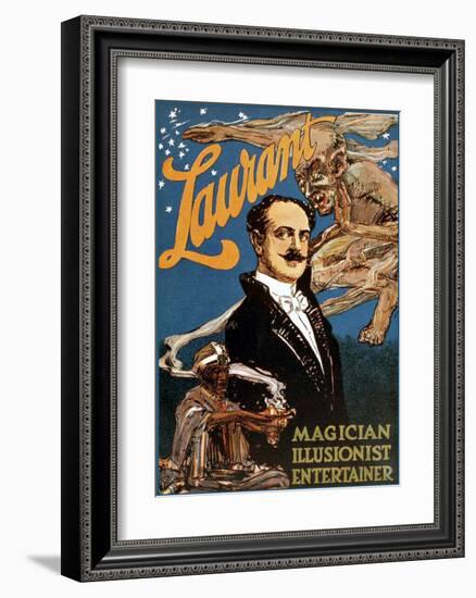 Lawrant the Magician-null-Framed Giclee Print