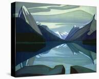 Maligne Lake, Jasper Park-Lawren S^ Harris-Stretched Canvas