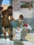 The Finding of Moses-Lawrence Alma-Tadema-Framed Giclee Print