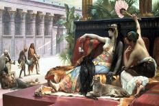 Cleopatra Testing Poisons on Those Condemned to Death, Late 19th Century-Lawrence Alma-Tadema-Giclee Print