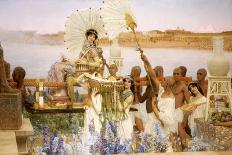 The Finding of Moses-Lawrence Alma-Tadema-Framed Giclee Print