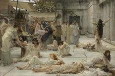 A Reading from Homer, 1885 (Oil on Canvas)-Lawrence Alma-Tadema-Giclee Print