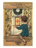 Have You A Red Cross Service Flag?-Lawrence Beall Smith-Framed Art Print