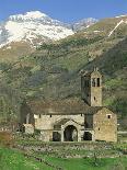 Exterior of Church, Linas De Broto, Pyrenees, Aragon, Spain-Lawrence Graham-Photographic Print