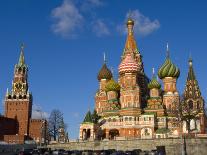 St. Basils Cathedral, Red Square, UNESCO World Heritage Site, Moscow, Russia, Europe-Lawrence Graham-Photographic Print