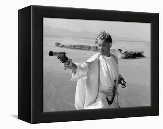 LAWRENCE OF ARABIA, 1962 directed by DAVID LEAN Peter O'Toole was nominated in the Best Actor categ-null-Framed Stretched Canvas