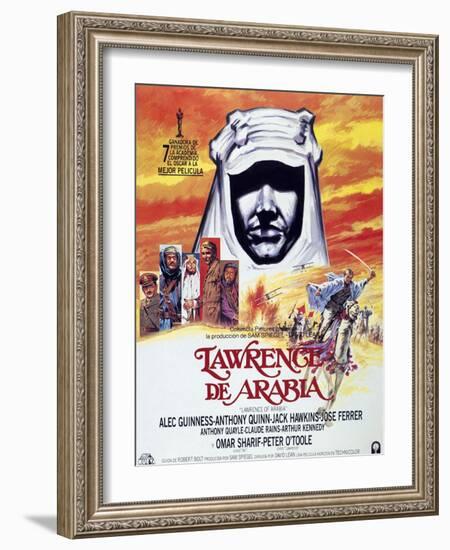 Lawrence of Arabia, 1962, Directed by David Lean-null-Framed Giclee Print