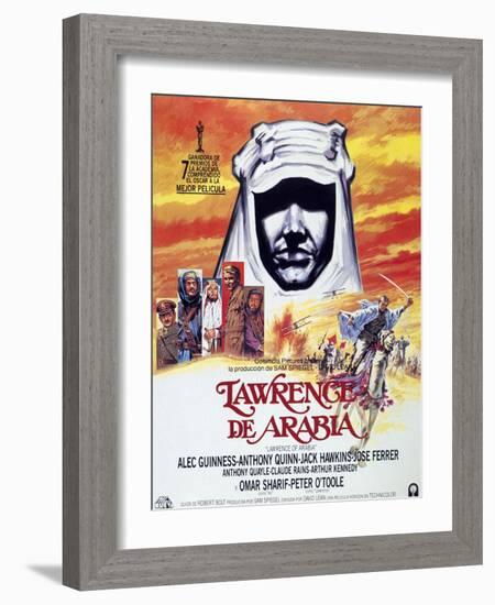 Lawrence of Arabia, 1962, Directed by David Lean-null-Framed Giclee Print