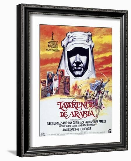 Lawrence of Arabia, 1962, Directed by David Lean-null-Framed Giclee Print