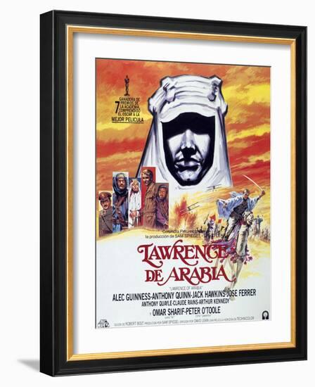 Lawrence of Arabia, 1962, Directed by David Lean-null-Framed Giclee Print