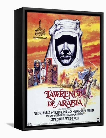 Lawrence of Arabia, 1962, Directed by David Lean-null-Framed Premier Image Canvas