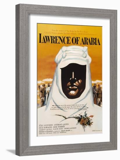 Lawrence of Arabia, 1962, Directed by David Lean-null-Framed Giclee Print