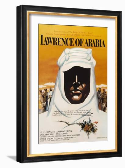 Lawrence of Arabia, 1962, Directed by David Lean-null-Framed Giclee Print