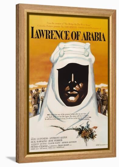 Lawrence of Arabia, 1962, Directed by David Lean-null-Framed Premier Image Canvas