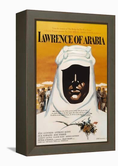 Lawrence of Arabia, 1962, Directed by David Lean-null-Framed Premier Image Canvas