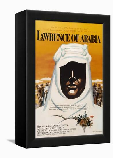 Lawrence of Arabia, 1962, Directed by David Lean-null-Framed Premier Image Canvas