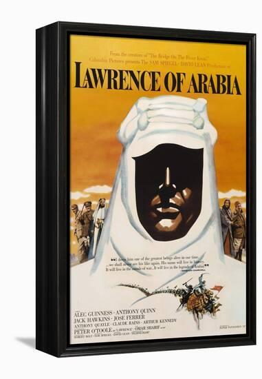 Lawrence of Arabia, 1962, Directed by David Lean-null-Framed Premier Image Canvas