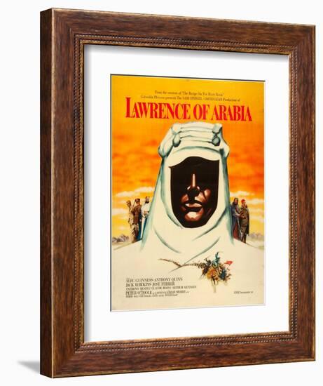 Lawrence of Arabia, 1962-null-Framed Art Print