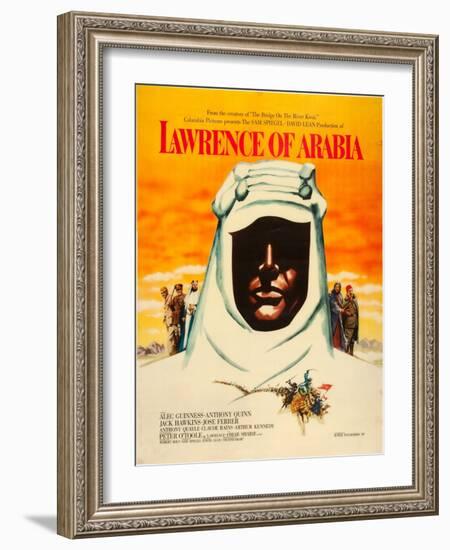 Lawrence of Arabia, 1962-null-Framed Art Print