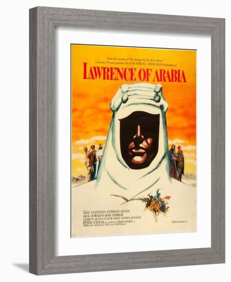 Lawrence of Arabia, 1962-null-Framed Art Print