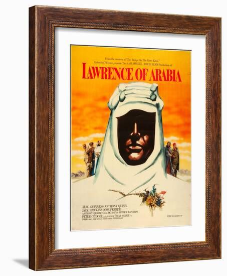 Lawrence of Arabia, 1962-null-Framed Art Print