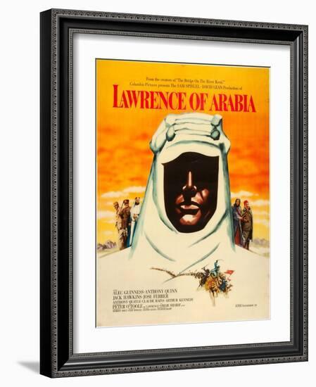 Lawrence of Arabia, 1962-null-Framed Art Print