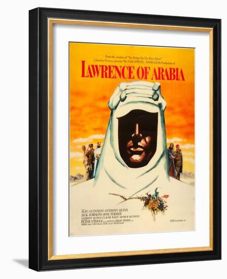 Lawrence of Arabia, 1962-null-Framed Art Print