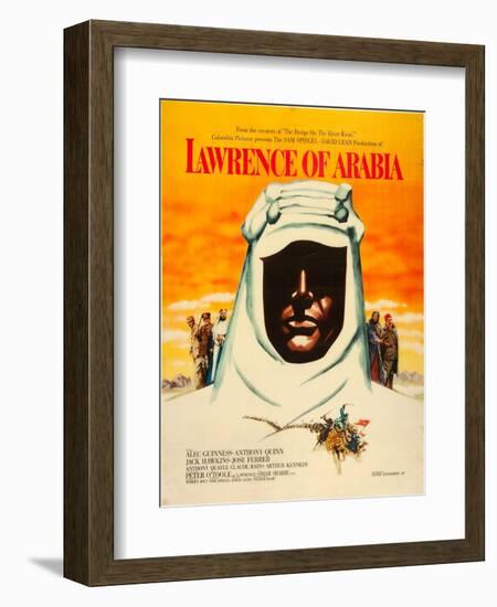 Lawrence of Arabia, 1962-null-Framed Premium Giclee Print