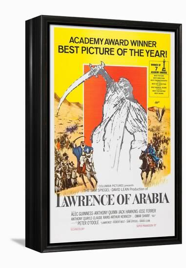 Lawrence of Arabia, 1962-null-Framed Stretched Canvas